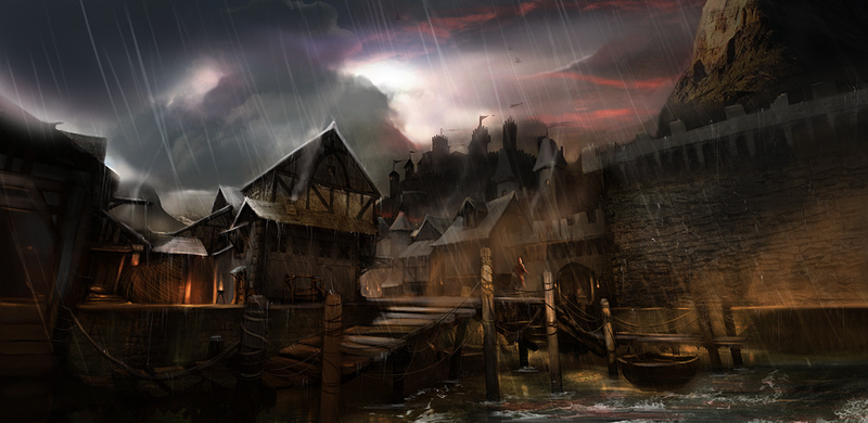 Illustration for article titled A Game of Thrones Concept Art Banished to The Wall